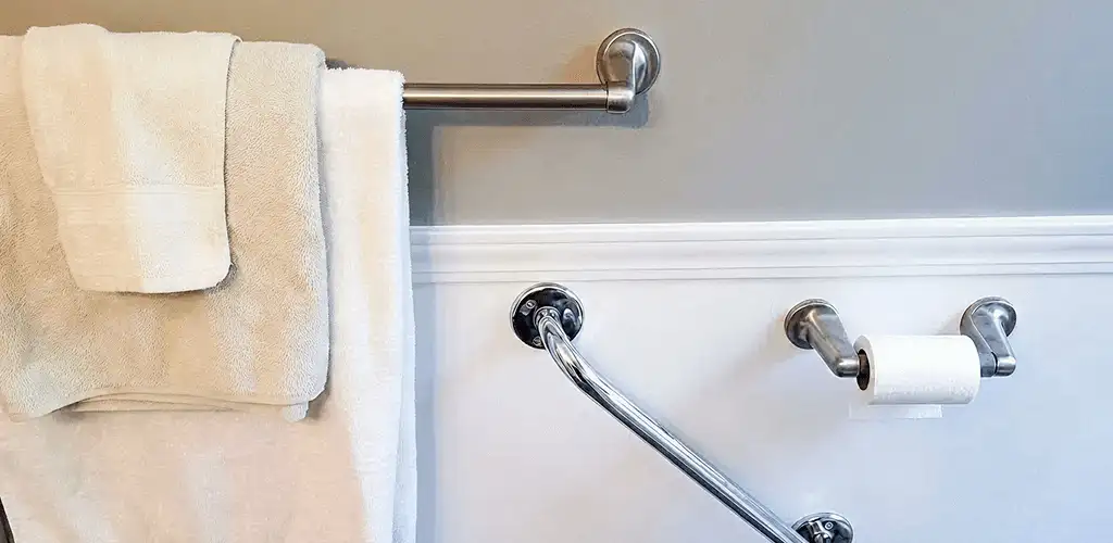 Bathroom grab bar installation for safety and accessibility in Fresno, CA