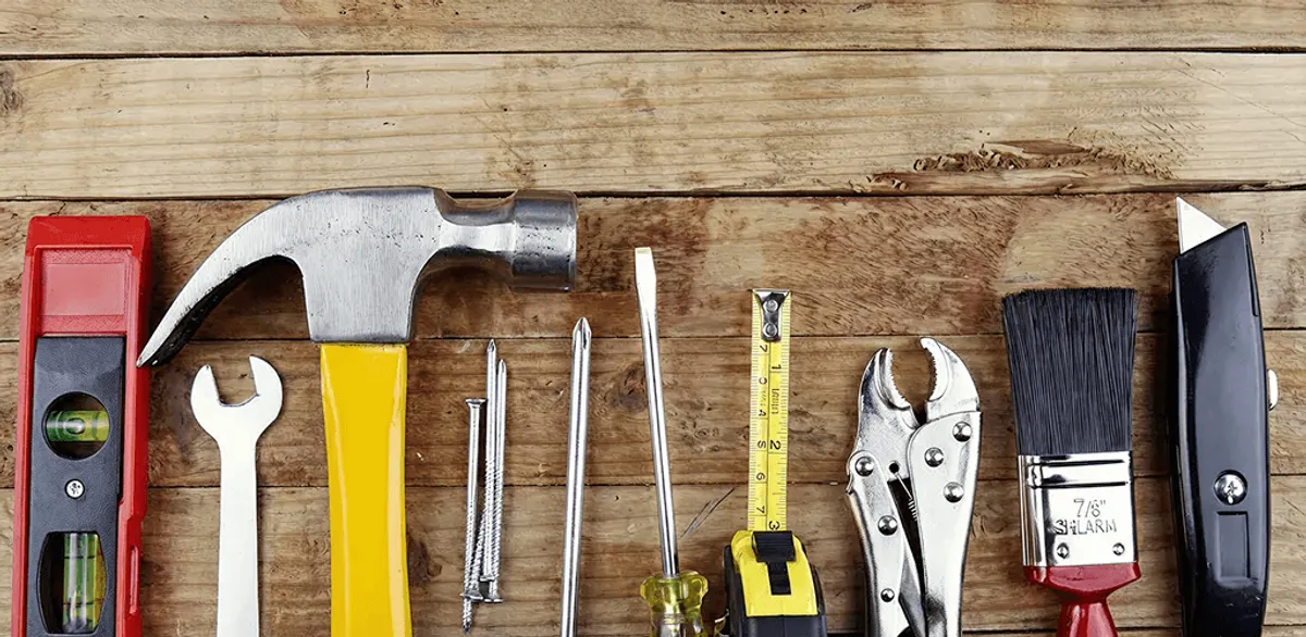 Handyman tools for home repairs and maintenance services in Fresno, CA