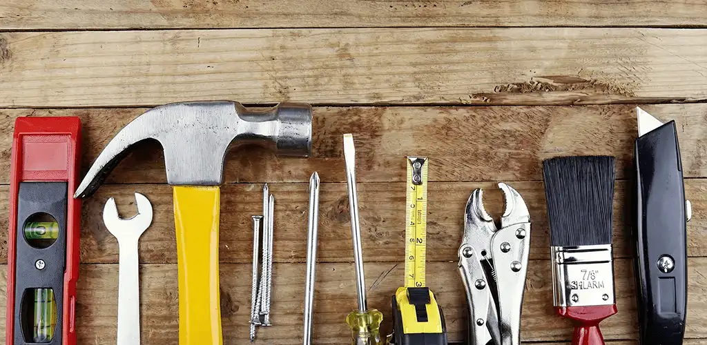 Handyman tools for home repairs and maintenance services in Fresno, CA