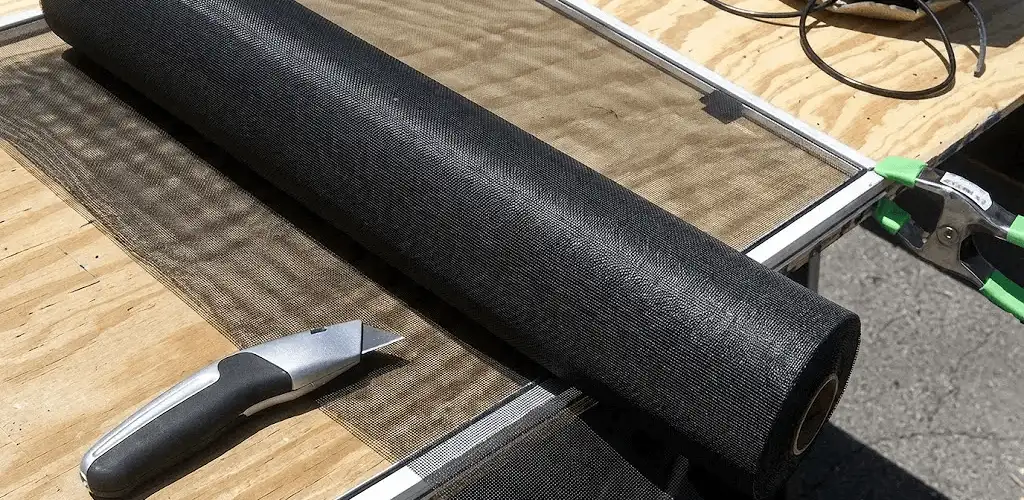 Window screen replacement materials and tools for screen repair in Fresno, CA